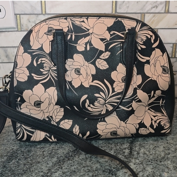 Kate Spade Laurel Way Reiley Gardenia Dome Satchel Bag Crossbody Bag - Picture 2 of 9